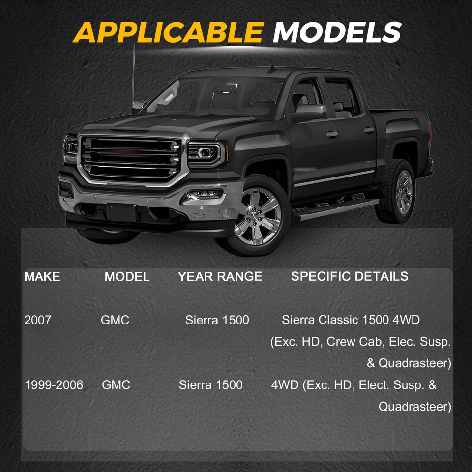 4 sensori di ossigeno O2 per Chevrolet Chevy Tahoe GMC Yukon 2003 2004