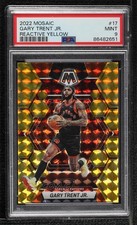 2022-23 Panini Mosaic Reactive Yellow Prizm Gary Trent Jr #17 PSA 9 MINT 0s2w