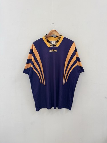 Vintage Adidas Football Template Shirt Soccer Mens Jersey
