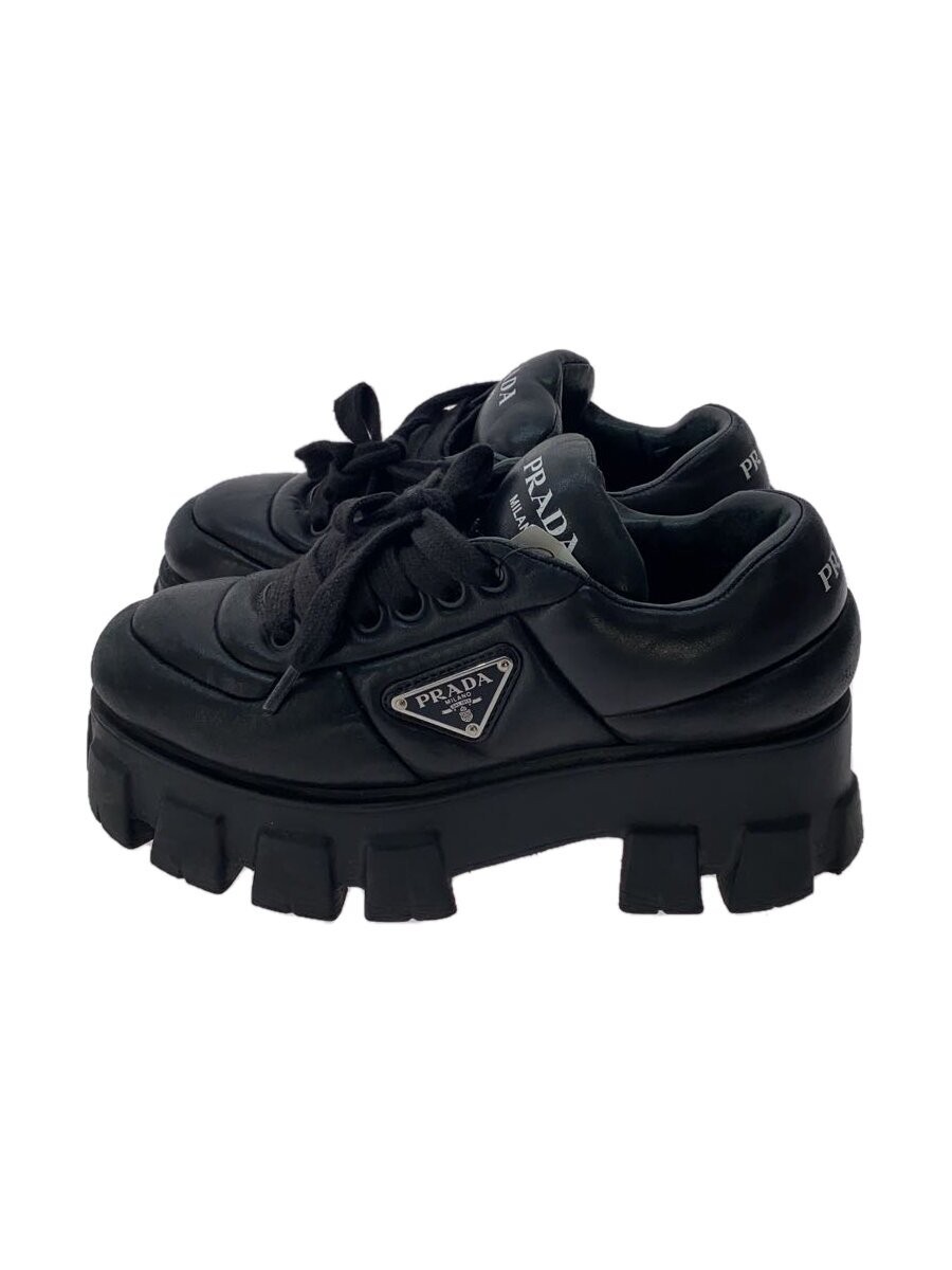 PRADA Black Low-Top Sneakers Size 36 Style 119