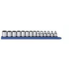 GEARWRENCH 14 Pc. 3/8" Drive 12 Pt. Standard Socket Set, Metric 80560