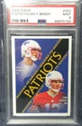 TOM BRADY ROOKIE 2000 FLEER TRADITION #352 PSA-9  BEAUTIFUL CARD