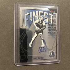2025-26 Topps Finest Daniel Gafford Auto #FAU-DG Mavericks