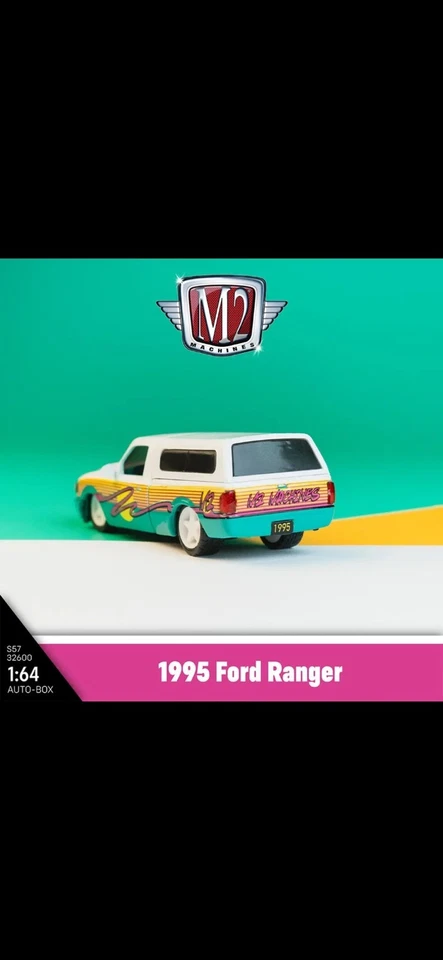 M2 Machines Auto Club Box 21 1995 Ford Ranger Pick Up Truck - Image 3 of 4