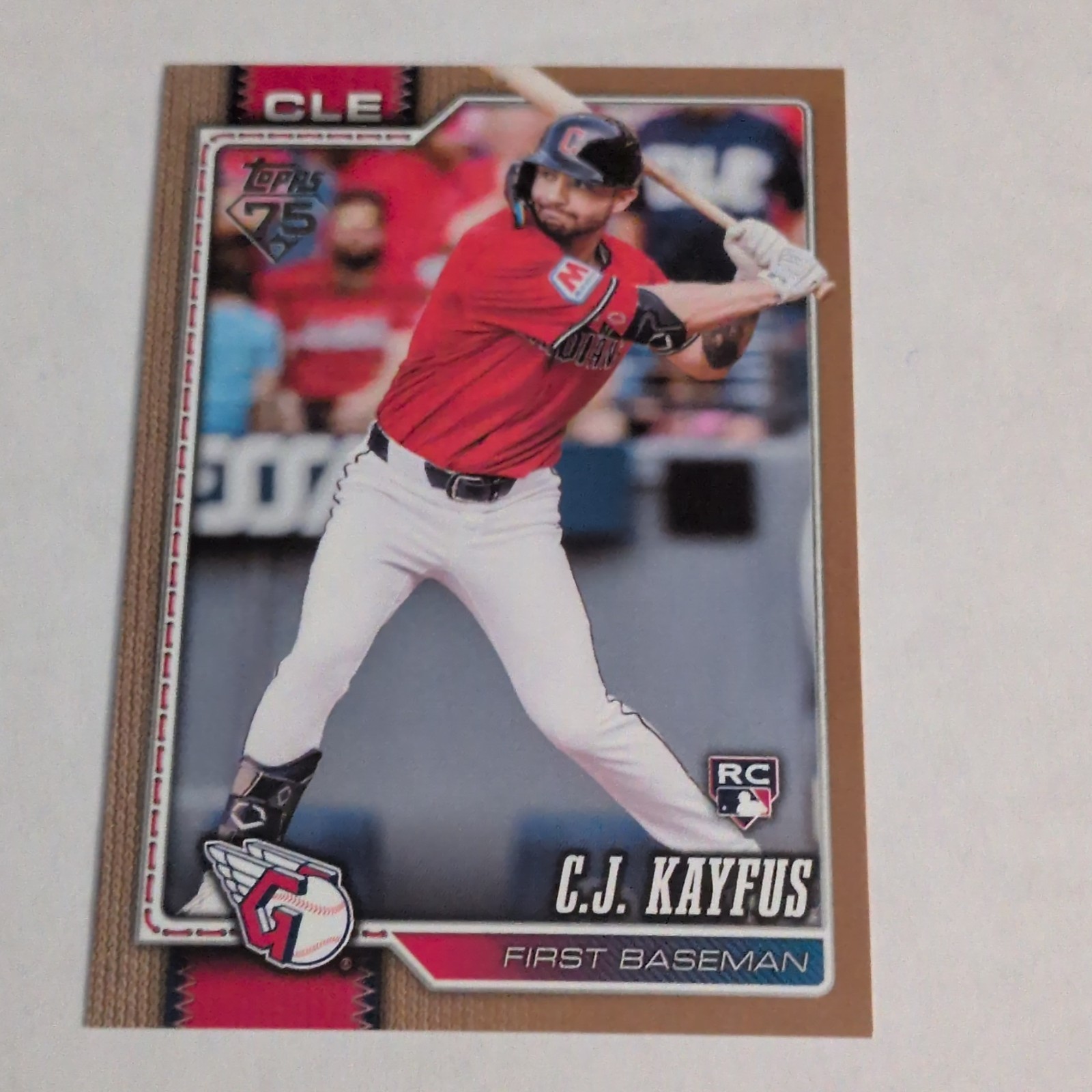 2026 Topps Series 1 - C.J. Kayfus #35 Gold 1294/2026 (RC)