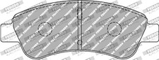 FERODO RACING Bremsbeläge Bremsklötze vorne für Peugeot 206 CC 2D 1.6 16V