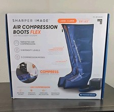 NEW Sharper Image Compression Boots Large / XL - Fits height 5'9 to 6'3