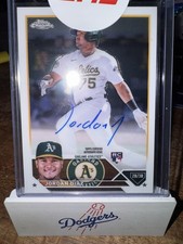 2023 Topps Chrome - Rookie Autographs Jordan Diaz #RA-JDI (AU, RC)