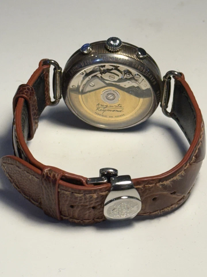 Reloj Auguste Reymond ARSA Cronógrafo Plata de Ley 925 Foto 2 de 4