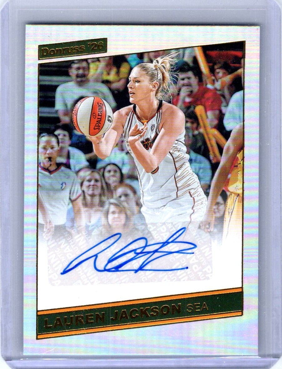 2026 Donruss WNBA #RS-LJ Lauren Jackson Retro 1986 Signatures