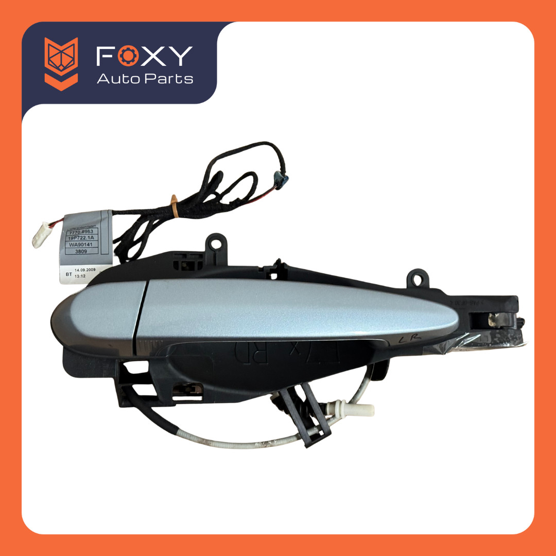 OEM BMW E70 E72X5 X6 REAR Left Driver Door Handle COMFORT ACCESS Bluewater Meta