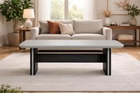 WeißEr Designer Kaffeetisch Exklusiver Wohnzimmer Holz Couchtisch