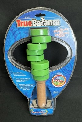 Green Wood True Balance Wooden STEM Toy Game Coordination Discs Motor Skills
