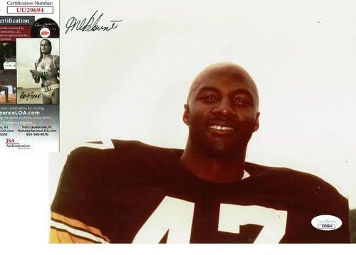 Pittsburgh Steelers  & HOF'er Mel Blount  autographed 8x10 photo JSA Cert