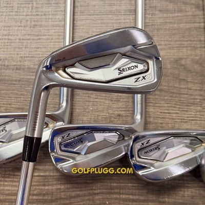 Left-Handed Srixon ZX5 MK II Iron Set 4-PW / Fujikura, Senior Flex