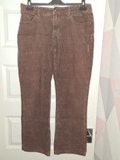 Merrell Women's Brown Cords size 34W 29L in good used condition