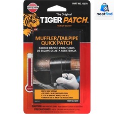 Tiger Patch Muffler Tailpipe Wrap 2in X 36in For Motorcycle Universal Fit