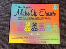 The Original MakeUp Eraser Gummy Bears 7 Day RETIRED Set with Laundry Bag New