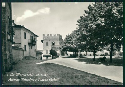 Wedge La Morra Piazza Gabetti Photo FG postcard MZ2053