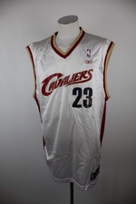 REEBOK NBA CAVALIERS 23 JAMES MAGLIA CANOTTA BASKET UOMO Tg XL TRIKOT MAN JERSEY