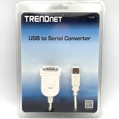 NEW! TRENDnet USB to Serial Converter TU-S9 USB 1.1 RS-232