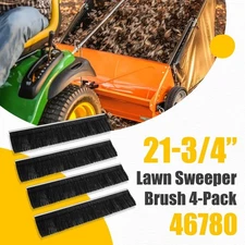 46780 4-Pack Lawn Sweeper Brush 21-3/4in for Agri-Fab 42in Tow Behind Lawn Sweep