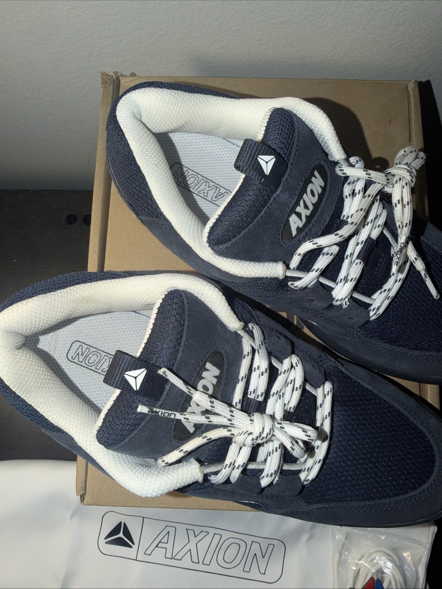 Axion Skate Genesis LTD 500 Navy Silver White Reissue Skateboarding 9.5 Rare Air View 2