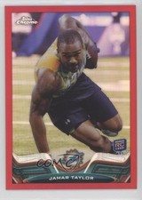 2013 Topps Chrome Red Refractor 12/25 Jamar Taylor #172 n1u