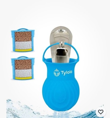 Tylola Bathtub Faucet Ball Water Filter. Zeolite Detox-Ionic Detox Bath NEW 