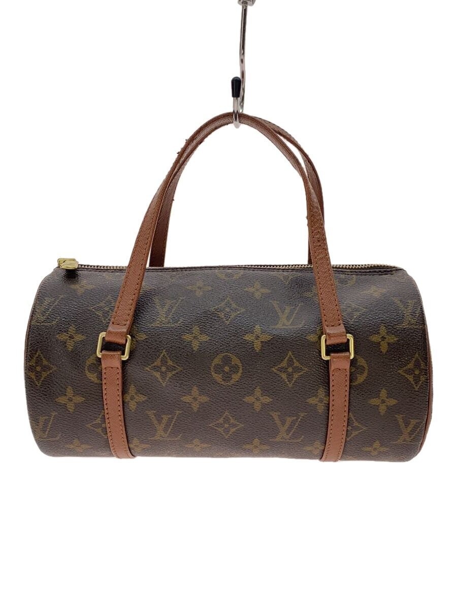 LOUIS VUITTON 1)Papillon 26 Monogram Canvas Brown PVC Brown Allover From Japan