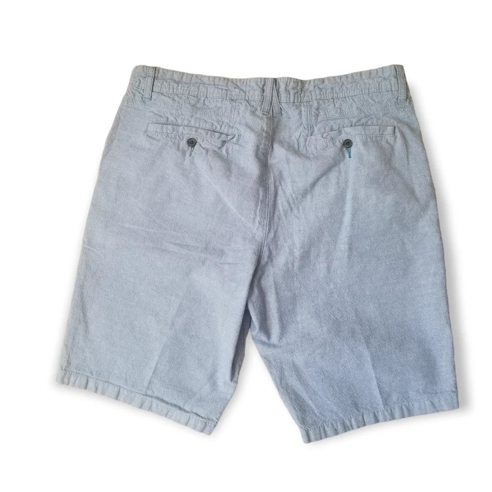 Bermudas Modernas Parker Brooks Azul Cambray - Talla 36 Foto 2 de 4