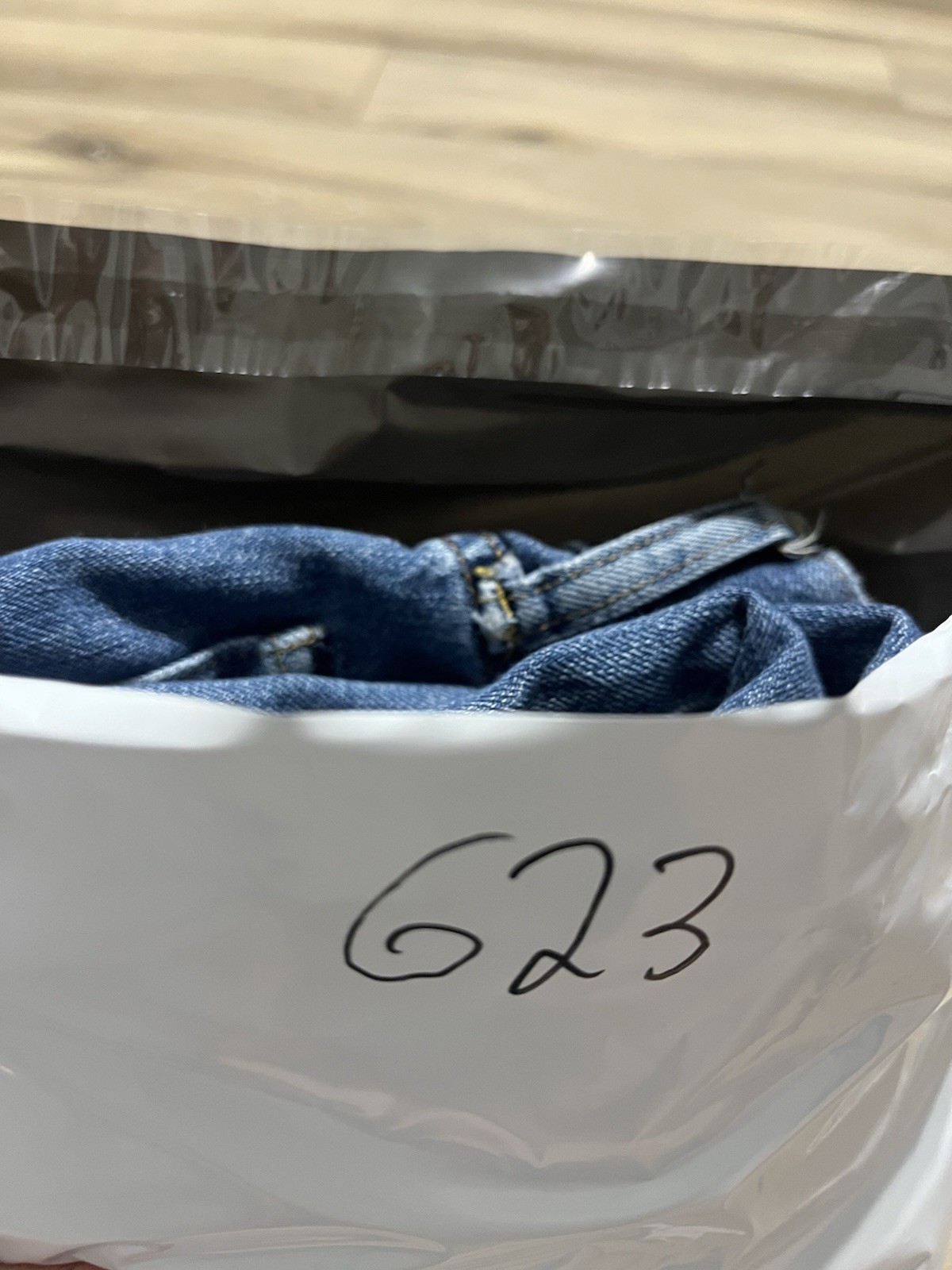 Polo Ralph Lauren Jeans Mens 36x32 (36x30) Blue Varick Slim Fit Staright Leg thumbnail 8