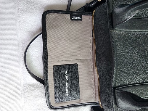 Marc Jacobs Tote Leather Medium Black Bag - Picture 4 of 14