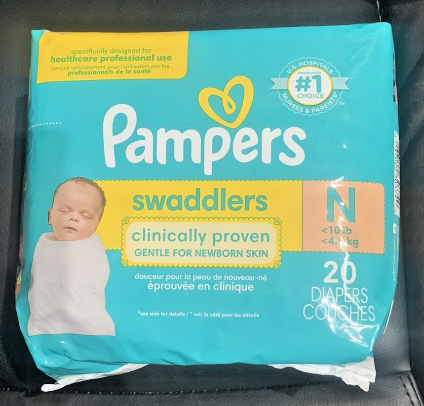 Pampers Swaddlers Diapers Newborn 240 Count