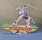 Schylling The Lone Ranger Vintage Collectible Wind-Up Tin Toy