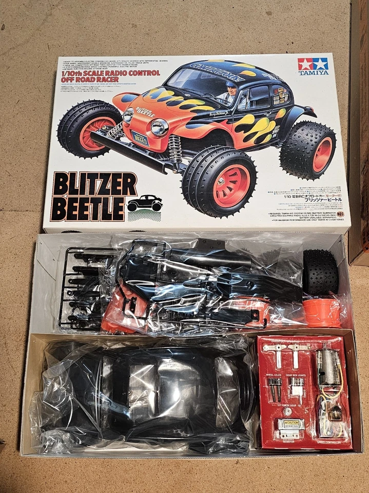 Tamiya Blitzer Beetle 58122...12800 Original vintage 1993 NIB Kit - Bild 2 von 4