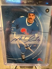 Michel Goulet Greats Autograph Quebec Nordiques