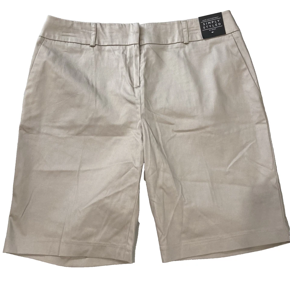 女式短裤批量 10 码 Chino Khakis 牛仔百慕大 AE Loft 海滩游轮数量 4 — 第 2/4 张图片