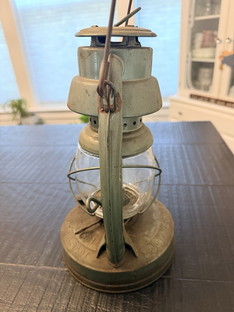 Antique Embury No 1 Little Air Pilot Lantern Kerosene Railroad