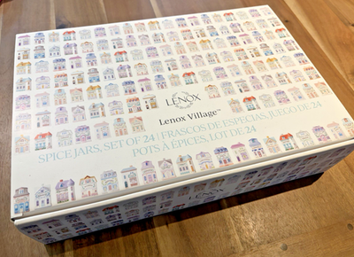Lenox Spice Village 24 Piece Spice Jar Set 2024, NIB Unopened