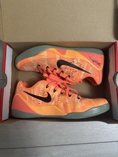 Nike Kobe 9 EM Bright Mango Men's Low Top Mesh Basketball 646701-880