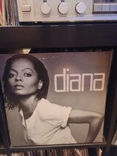 Diana Ross "Diana" 1980 Motown Vinyl LP Disco Soul Funk Plays Great 