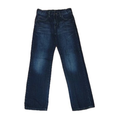 Gap Kids Boys 14 Dark Blue Denim Jeans Straight Fit Coupe Droite