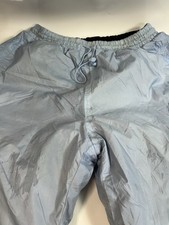 SouthPole Track Nylon/Polyester Pants Light Blue Large