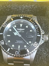 Invicta Pro Diver Black Dial Stainless Steel 40 mm Men's Watch 26970- Dive Case