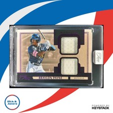 2025 Panini Three and Two Braylon Payne Prospect Dual Jerseys Full Count /32 #32