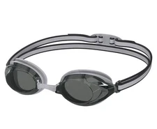 Speedo Junior Vanquisher 3.0 Swimming Slide & Lock Nose Bridge Goggle, Gray