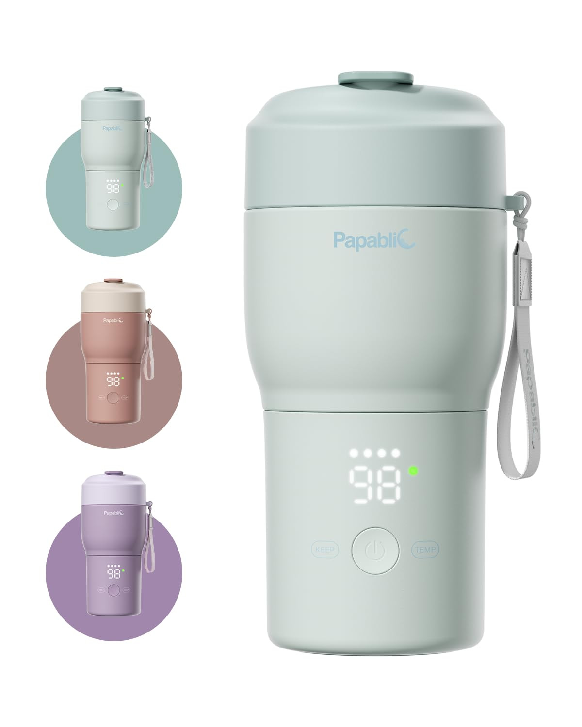 Pro Portable Bottle Warmer &mdash; 115W Fastest Heating, Built-I