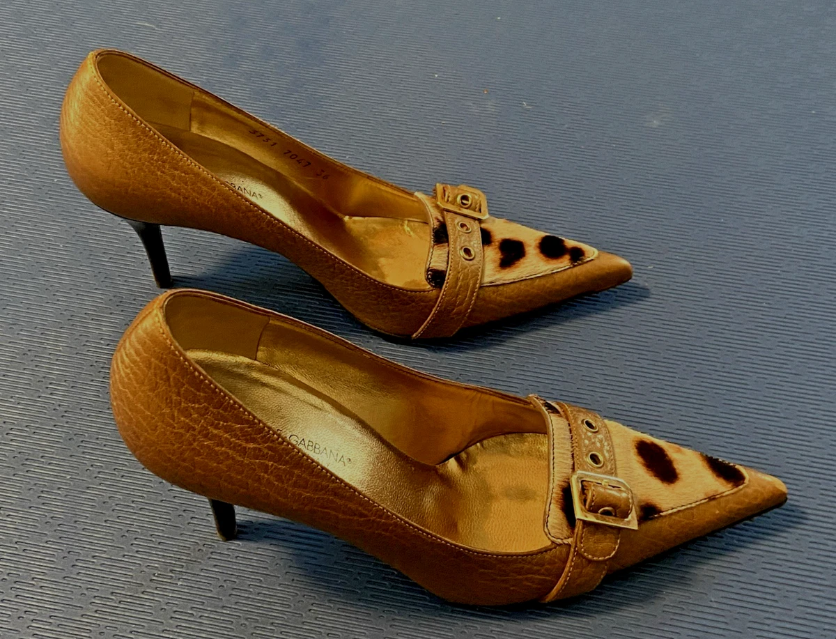 Dolce&Gabbana Animal Print Heels for Women for sale - eBay