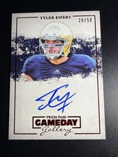 2013 Press Pass Gameday Gallery Tyler Eifert Rookie On Card Auto Autograph /50. rookie card picture